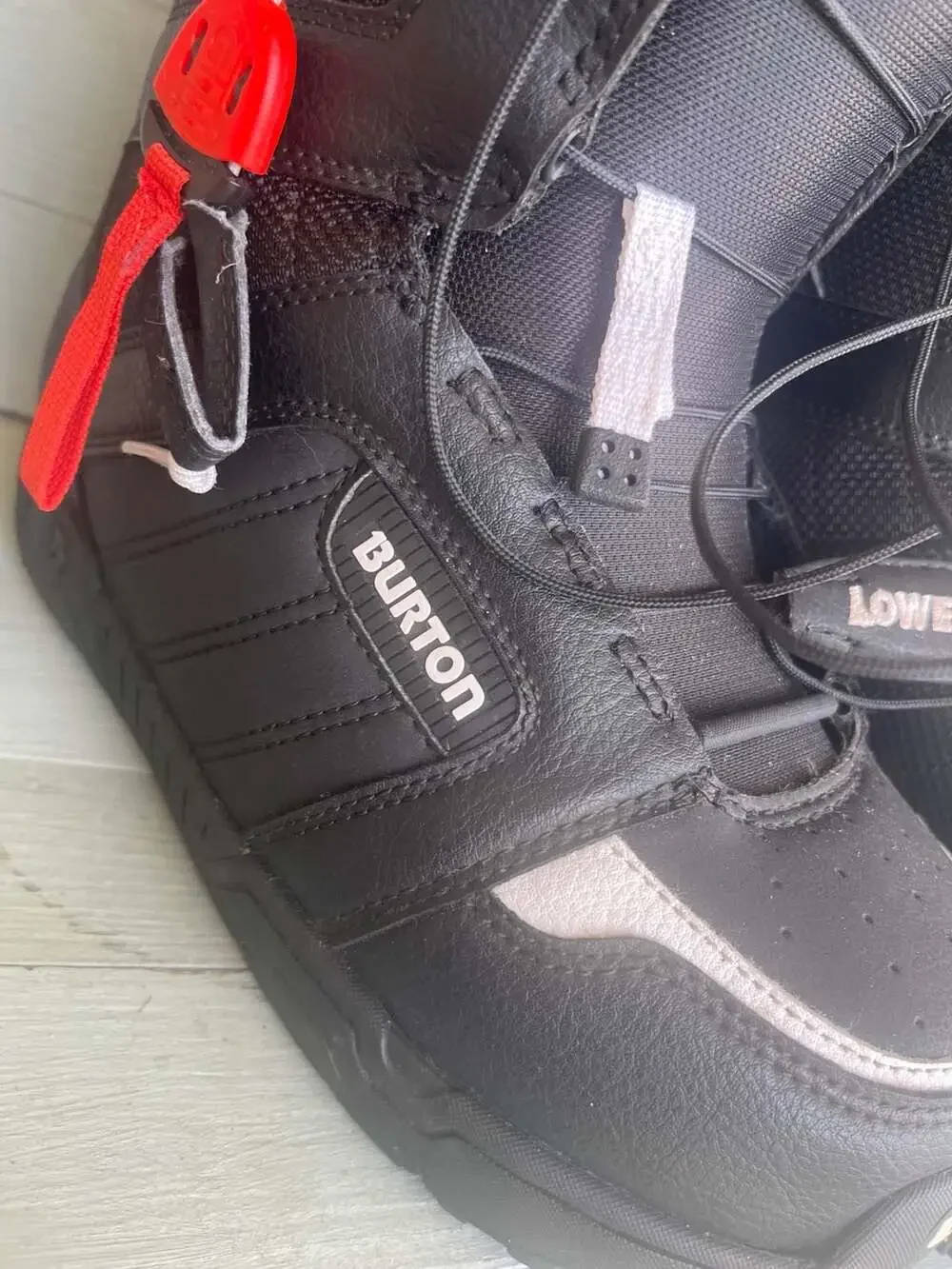 Burton Moto Snowboard Boots Black Men's Size 8